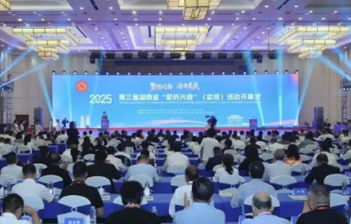 Lingyan Xiao, Secretary-General of the China-Europe Scientists Forum, was invited to attend the 3rd Hunan Provincial "Gathering Overseas Chinese to Revitalize Hunan" (Loudi) Event.